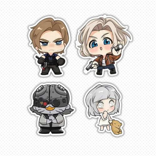Resident Evil Requiem Stickers