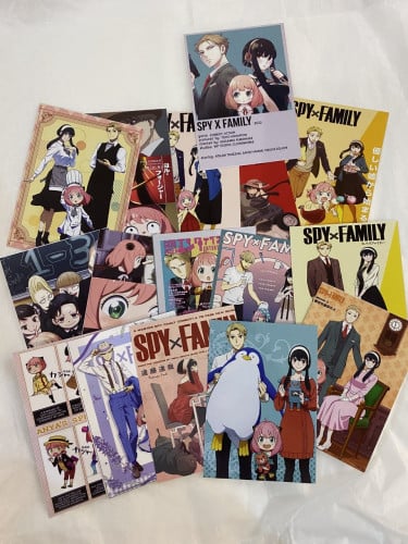 spyxfamily photo card