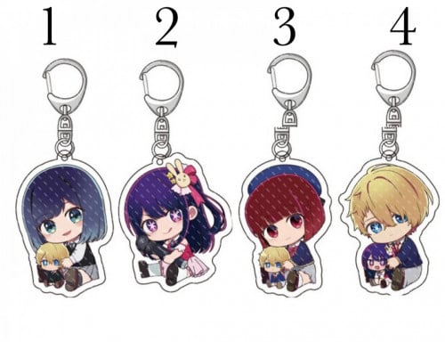 Oshi no ko keychains