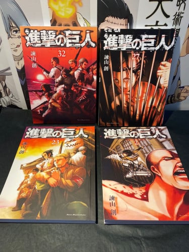Attack on titan 2,23,27,32