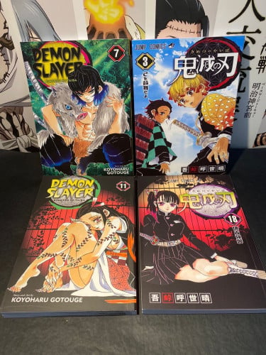 Demon slayer 3,7,11,18