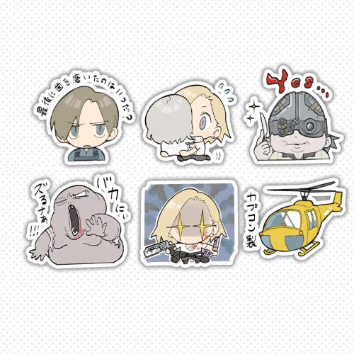 Resident Evil Requiem Stickers