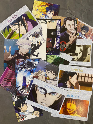 Jujutsu kaisen 0 photocard