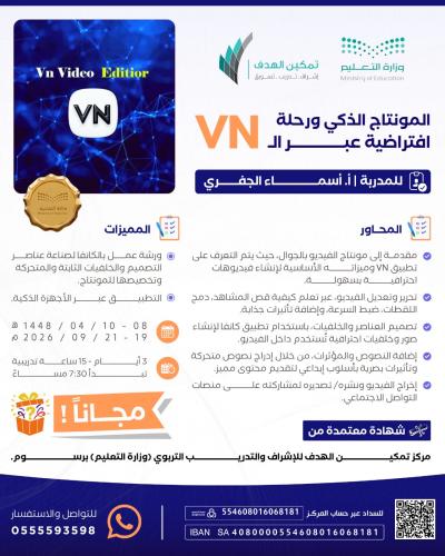 المونتاج الذكي ورحلة افتراضية عبر الــVN