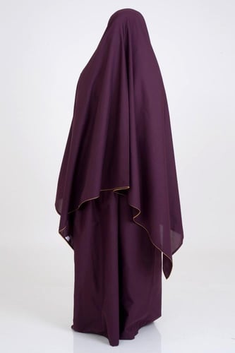 شرشف صلاة بناتي قطن سادة