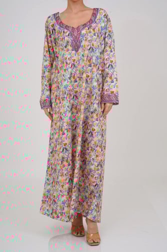 جلابيات قطن ديجيتال D14 مع طرحة