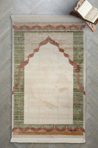 سجادة صلاة حرير ملكي