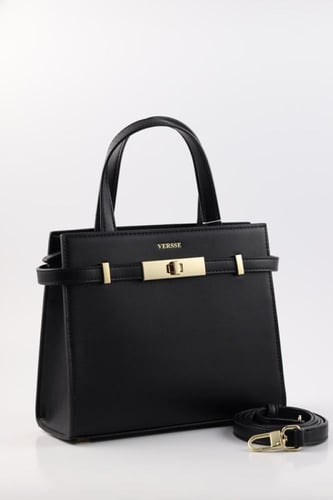 شنط جلد ذهبي - L8016