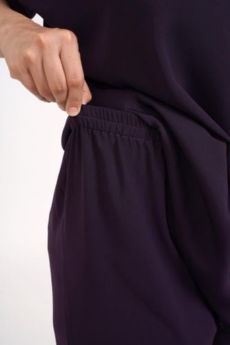 طقم تحت العباية قماش كريب