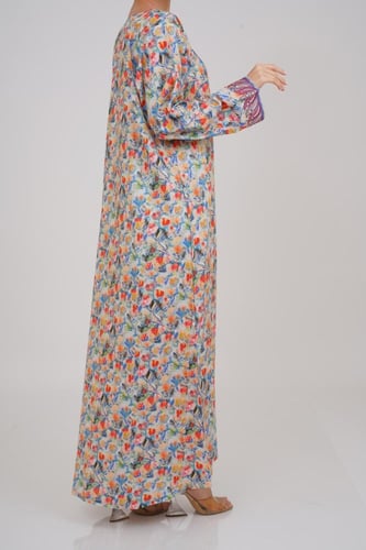 جلابيات قطن ديجيتال D14 مع طرحة