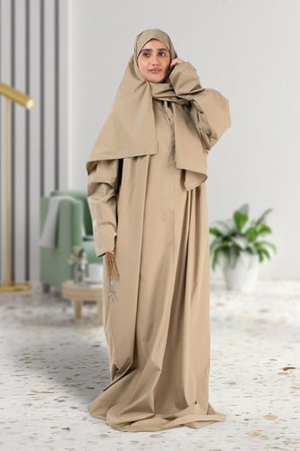 باكج شرشف صلاة قطن نسمة مع سبحة هدية