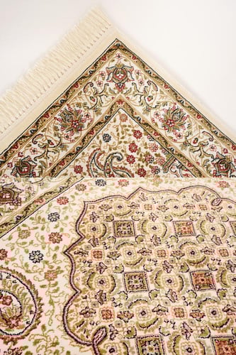 سجادة صلاة حرير تيموري - نقش إسلامي