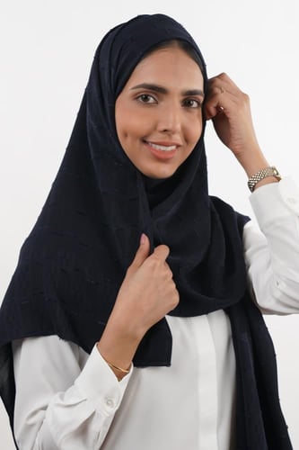 طرحة الوسام 5 أسود -كحلي