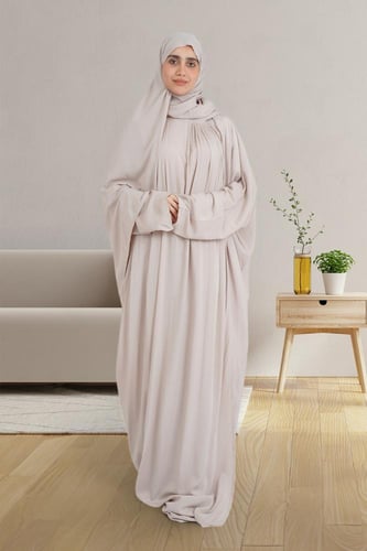 شراشف صلاة لف سادة رايون الفاخر مع طقطق