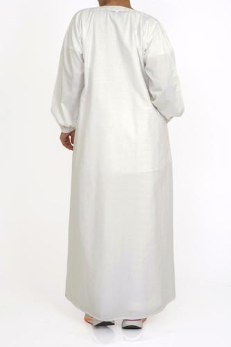 عباية الحج والعمرة -ابيض