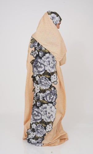 شرشف صلاة قطن مشجر زهور الربيع