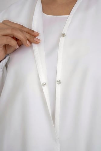 عباية الحج والعمرة -ابيض