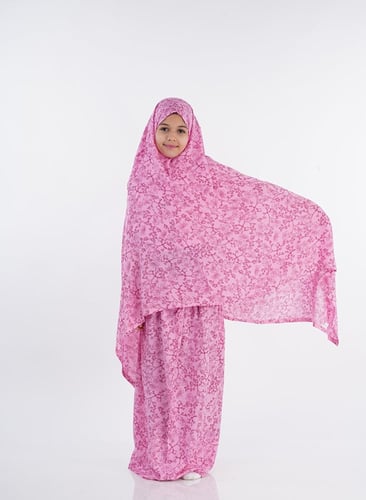 شرشف صلاة بناتي رايون مشجر