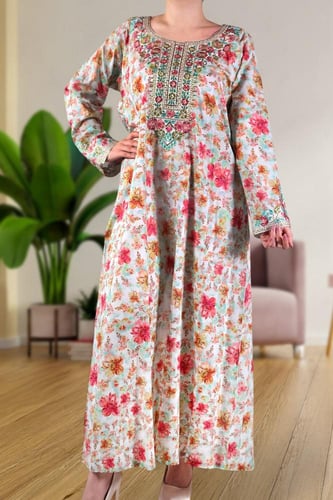 جلابية قطن طبيعي 103