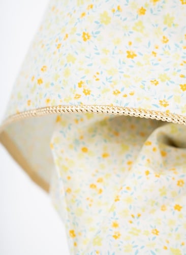 شرشف صلاة كرز قطن ياباني ورود صفراء