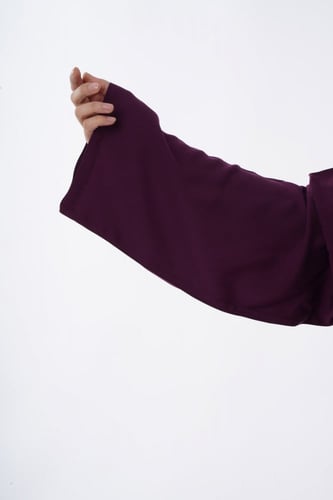 شرشف صلاة آيات سادة رايون الفاخر موف بنفسجي