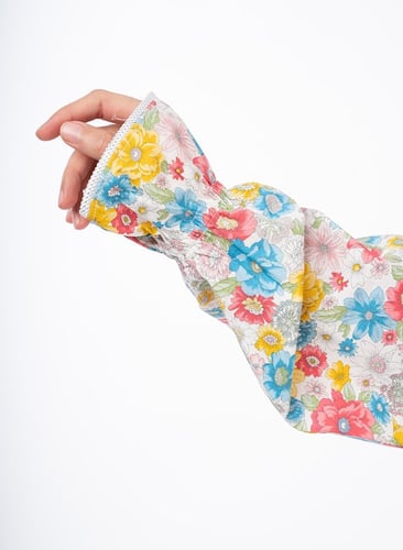 شرشف صلاة كرز قطن ياباني ورود الربيع