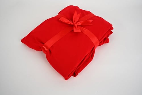 شرشف صلاة استرتش قطن - احمر