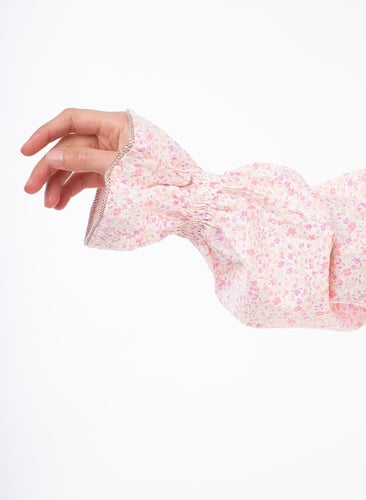 شرشف صلاة كرز قطن ياباني وردي ناعم