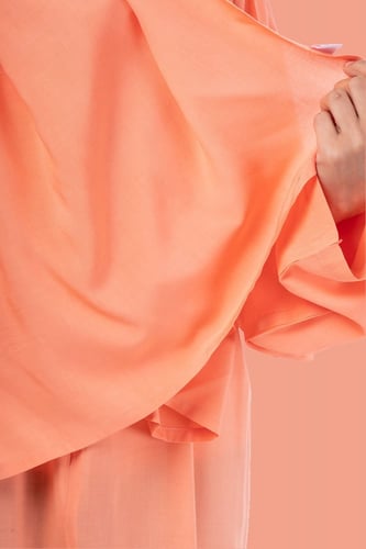 شرشف صلاة آيات سادة رايون الفاخر خربزي غامق