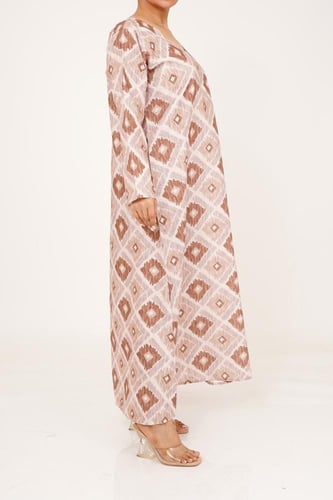 جلابية مثلثات كتان