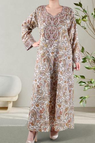 جلابيات اورجنز مطرز