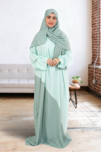 شرشف صلاة افاق لونين بقصة مائلة 811