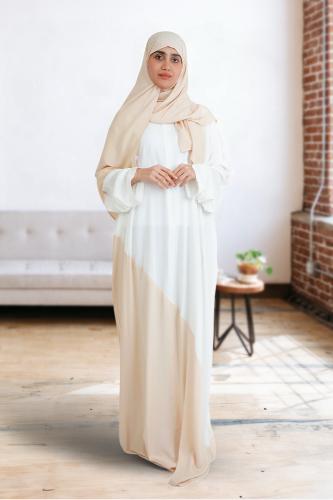 شرشف صلاة افاق لونين بقصة مائلة 811