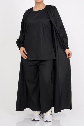 عباية الحج والعمرة - أسود