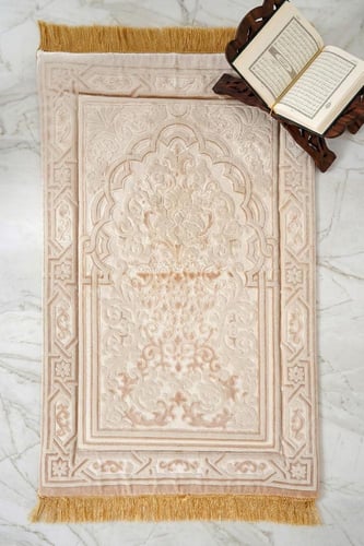 سجادة صلاة حرير من الميموري فوم