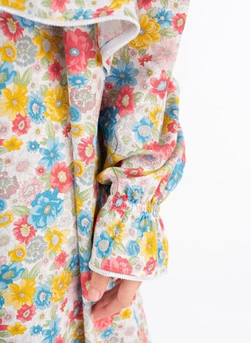 شرشف صلاة كرز قطن ياباني ورود الربيع