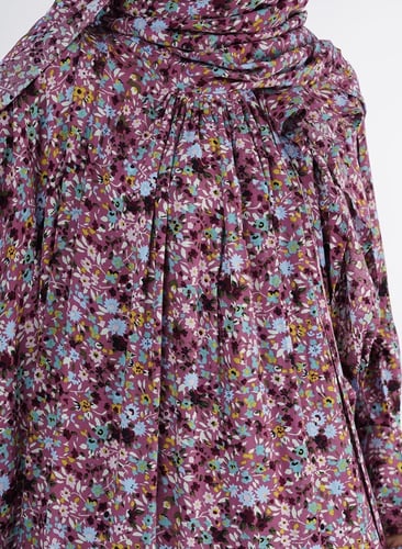 شرشف مشجر مفتوح لف موف مورد