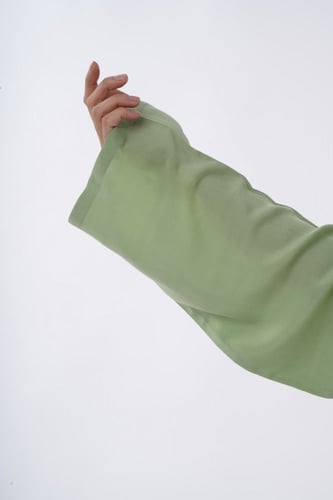 شرشف صلاة آيات سادة رايون الفاخر تفاحي