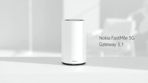 راوتر منزلي نوكيا5G سرعته تصل الى 3600 ميقا بت في...