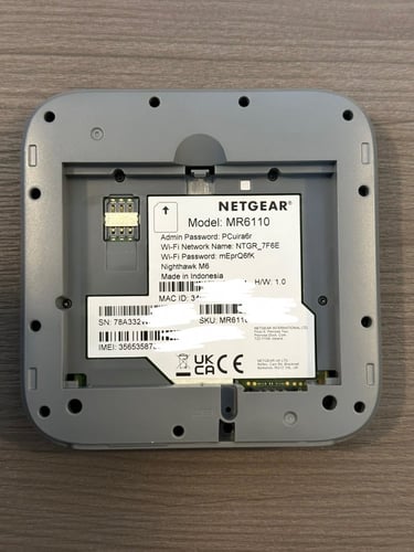 تقسيط راوتر متنقل نيتجير ام 6 NETGEAR M6 MR6110 5G...