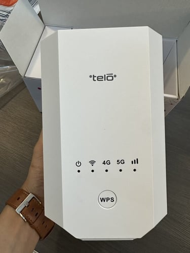 راوتر تيلو بولت برو 5G منزلي بتقنية واي فاي 6 يدعم...