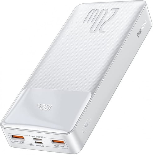 شاحن سفري بقوة 20الف الشحن السريع 20واط من بيسوس