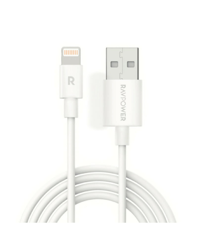 سلك شاحن ايفون معتمد من ابل من شركة راف بور بطول 2...