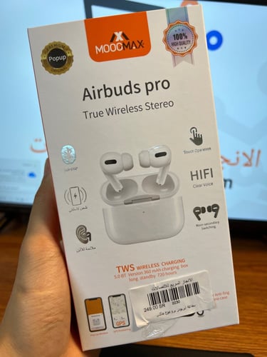 ايربودز برو طبق الاصل من ايربودز برو جودة عالية وض...