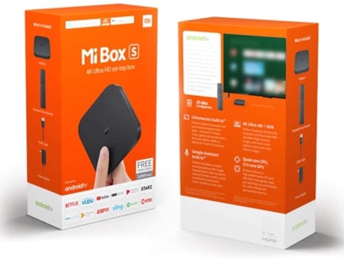 شاومي ام اي بوكس اس 4كي لجعل شاشتك ذكية