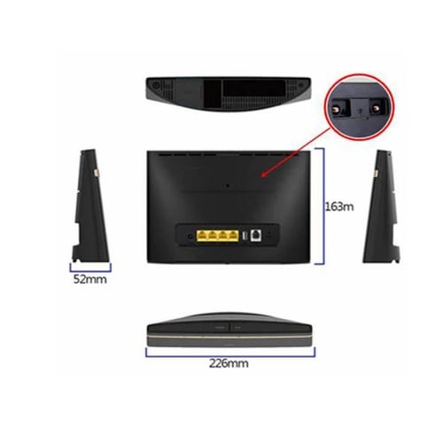 تقسيط راوتر هواوي منزلي 4G+ كات6 HUAWEI B525s يدعم...