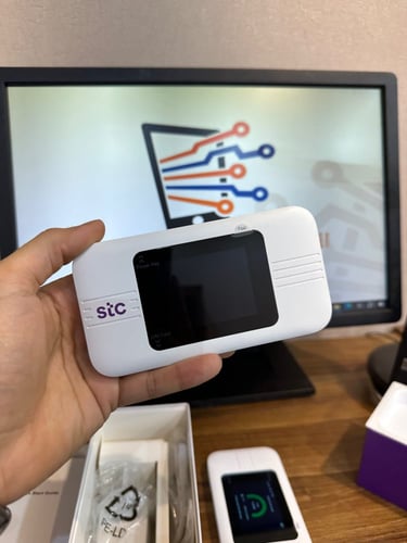 تقسيط راوتر هواوي سويلينك متنقل SRT875 5G ببطارية...