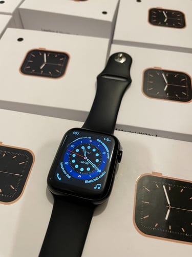 شبيهة ساعة ابل الاصدار6 مقاس44 شاشة كاملة موديل +w...