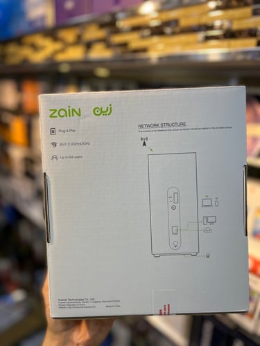 راوتر هواوي منزلي 4G+ كات19 يدعم الى 64جهاز يدعم ز...