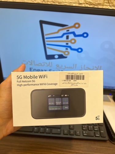 تقسيط راوتر هواوي سويلينك متنقل SRT873 5G ببطارية...